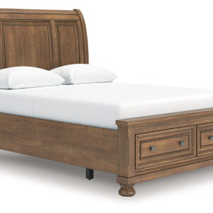 Feddinger - Storage Sleigh Bed