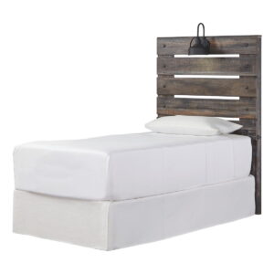 Drystan - Youth Panel Headboard With Bed Frame