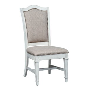 Abbey Park - Upholstered Side Chair - Antique White