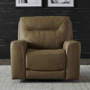 Bennett - Swivel Glider Recliner P2 - Butternut