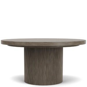 Sariel - Round Dining Table - Dark Brown
