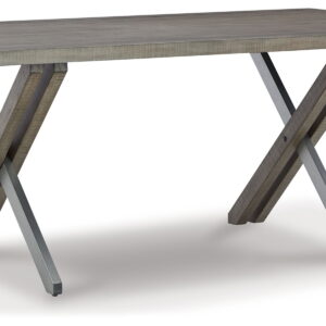 Krystanza - Rectangular Dining Room Table - Weathered Gray