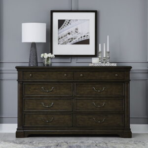 Arden Road - 8 Drawer Dresser - Satin Cherry