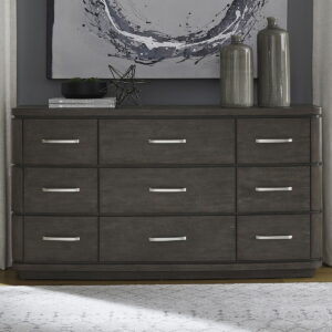 Cascade Falls - 9 Drawer Dresser - Satin Espresso