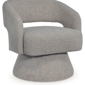 Nashkins - Swivel Accent Chair - Pebble