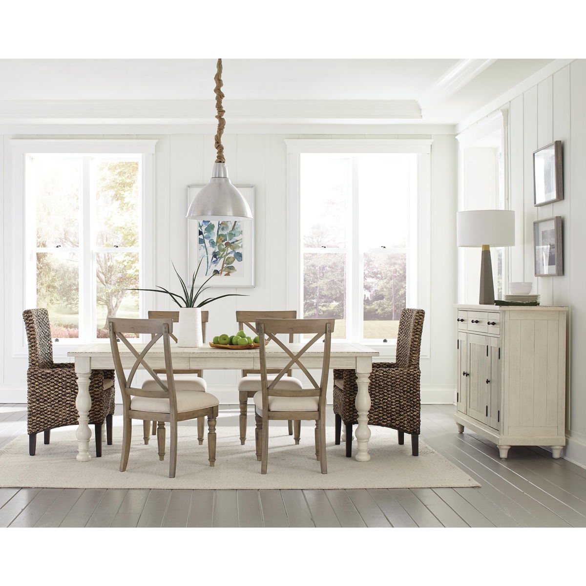 Mix-N-Match Chairs - Woven Arm Upholstered Chair (Set of 2) - Hazelnut - Image 2