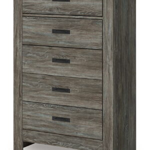 Frandern - Five Drawer Chest - Gray