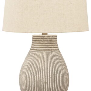 Layal - Paper Table Lamp - Beige