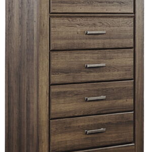 Juararo - Five Drawer Chest - Dark Brown