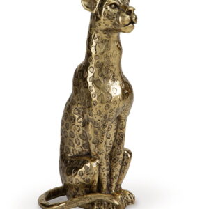 Vallain - Accent Table - Antique Gold Finish