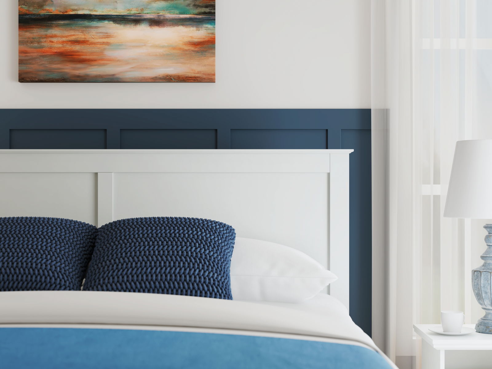 Bostwick Shoals - Panel Bed With Framed Footboard - Image 26