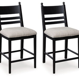 Greddinton - Upholstered Barstool (Set of 2)