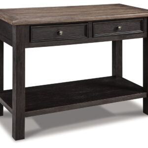 Tyler Creek - Sofa Table - Grayish Brown / Black