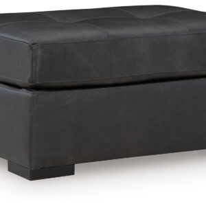 Brindley Pier - Oversized Accent Ottoman - Fog