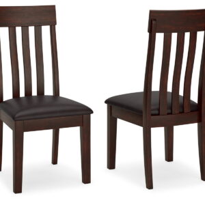 Haddigan - Dining UPH Side Chair (Set of 2) - Dark Brown