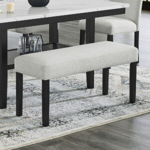Celeste - Dining Bench - Stone