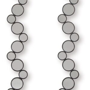 Vinler - Accent Mirror Set (Set of 2) - Black