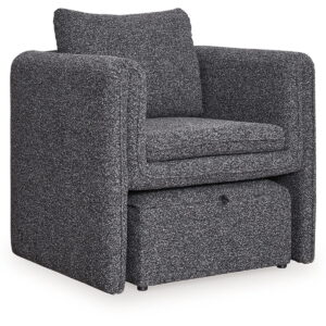 Vreni - Accent Chair - Charcoal / Black