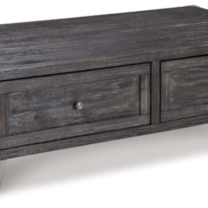 Todoe - Lift Top Cocktail Table - Dark Gray