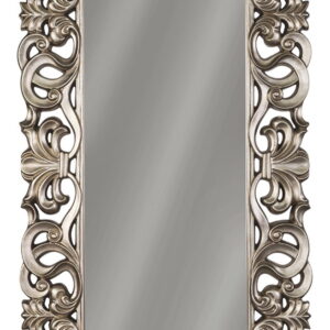 Lucia - Floor Mirror - Antique Silver Finish