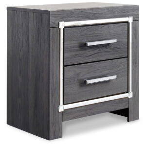 Lodanna - Two Drawer Night Stand - Gray