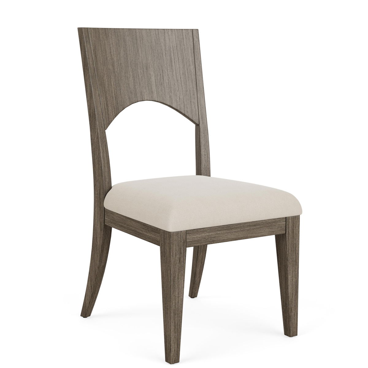 Sariel - Upholstered Side Chair (Set of 2) - Dark Brown - Image 3