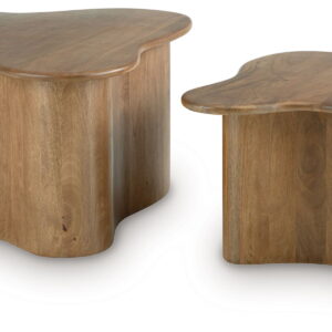 Abeford - Accent Cocktail Table (Set of 2) - Brown