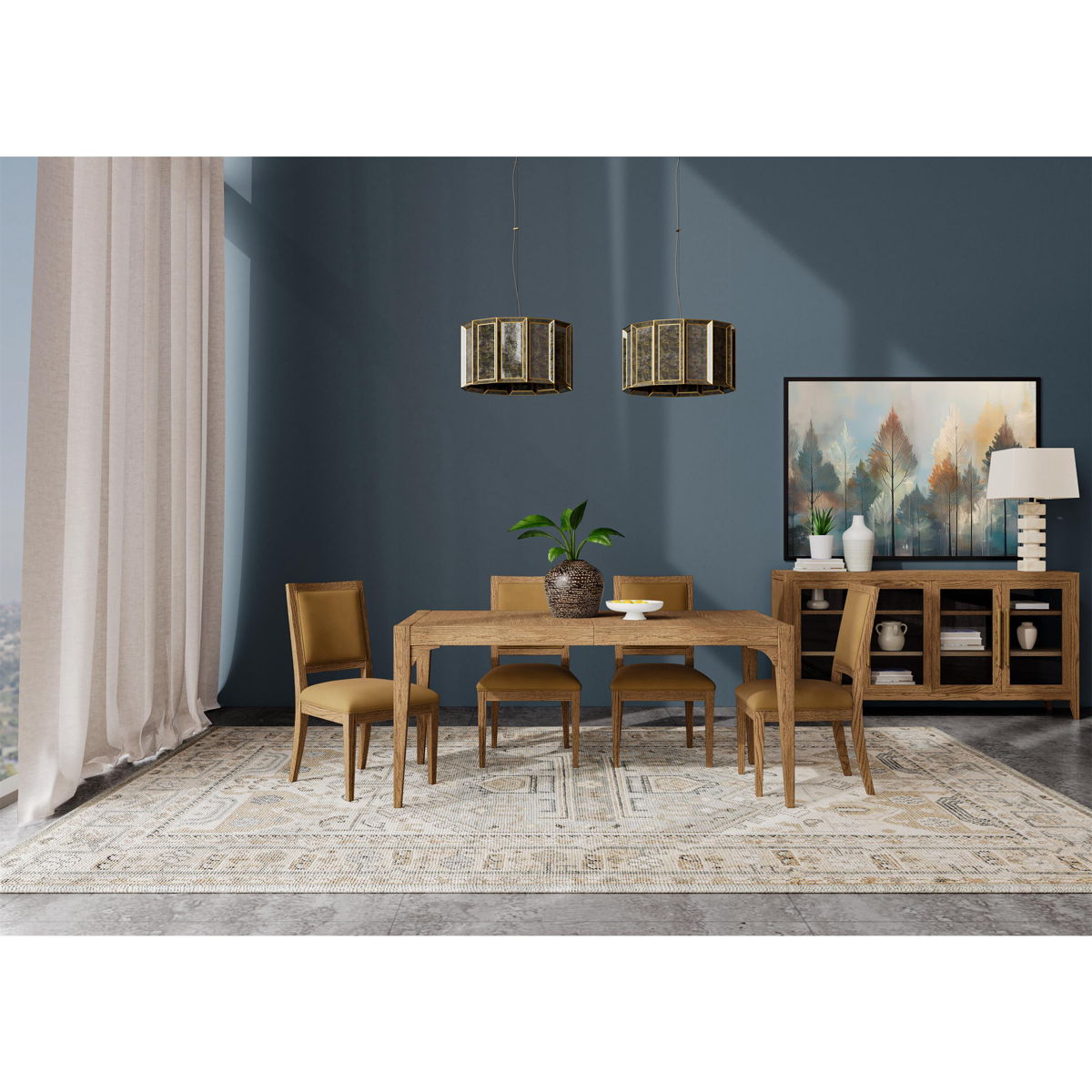 Halbrooke - Rectangular Dining Table - Light Brown - Image 5