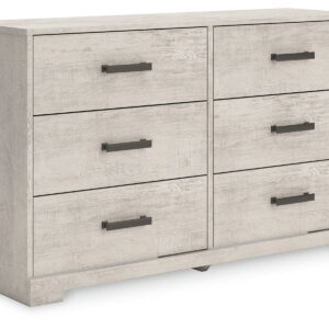 Shawburn - Six Drawer Dresser - Gray