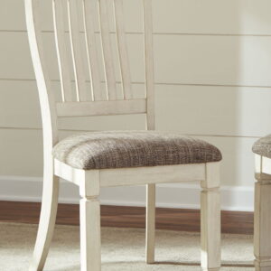 Bolanburg - Dining UPH Side Chair (Set of 2) - Rake Back - Brown / Beige