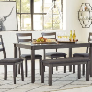 Bridson - RECT DRM Table Set (Set of 6) - Gray