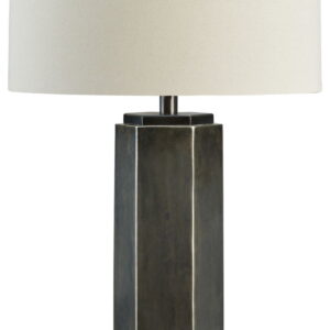 Dirkton - Metal Table Lamp - Antique Pewter Finish