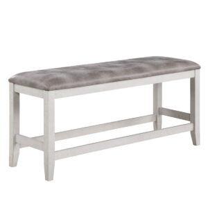 Richland - Counter Height Bench - White