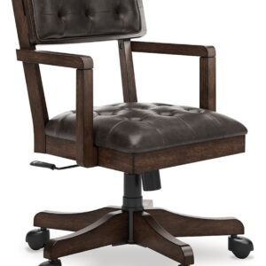 Breckington - Home Office Desk Chair - Dark Brown