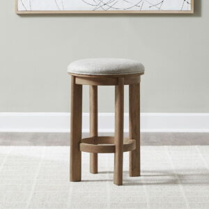 Ballentine - Upholstered Console Stool - Weathered Bronze