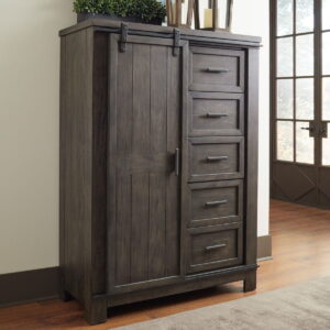 Thornwood Hills - Sliding Door Chest - Rock Beaten Brown