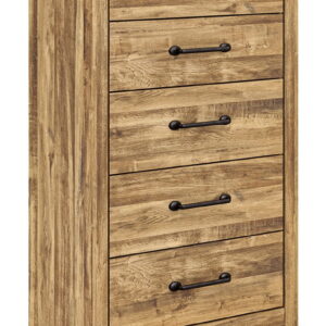 Maystonna - Five Drawer Chest - Brown
