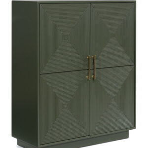 Geirwood - Accent Cabinet - Dark Green