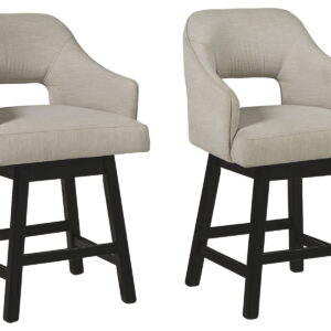 Tallenger - Upholstered Swivel Barstool (Set of 2)