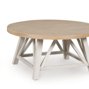 Fawndell - Occasional Table Set (Set of 3) - Antique White / Brown