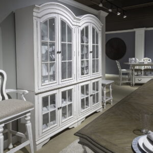 Magnolia Manor - Display Cabinet - Antique White