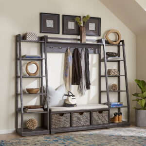 Mill Creek - 3 Piece Wall Unit Set - Peppercorn