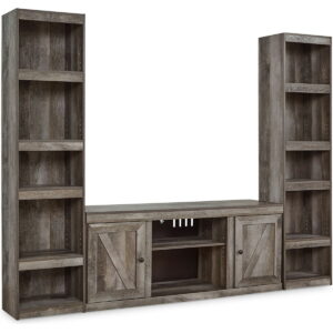 Wynnlow - 3-Piece Entertainment Center - Gray