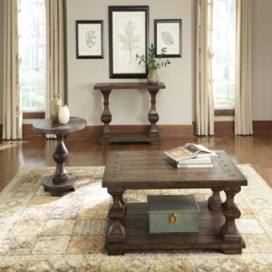 Sedona - 3 Piece Table Set (1 Cocktail 2 End Tables) - Kona Brown