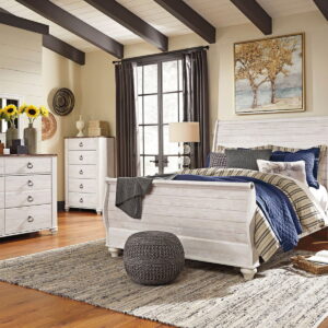 Willowton - Sleigh Bedroom Set
