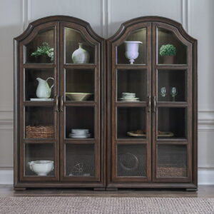 Provence Park - Bunching Cabinet (Set of 2) - Chateau Brown