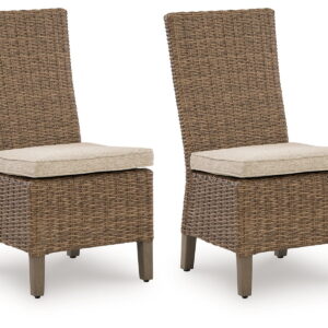 Laguna Heights - Side Chair With Cushion (Set of 2) - Beige