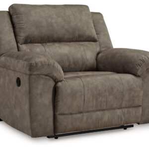 Laresview - Zero Wall Wide Seat Recliner - Fossil
