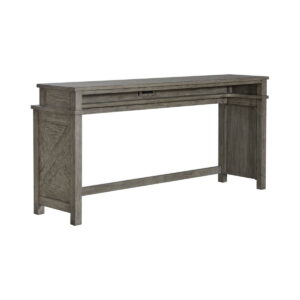 Skyview Lodge - Console Bar Table - Cobblestone