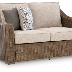 Laguna Heights - Loveseat With Cushion - Beige